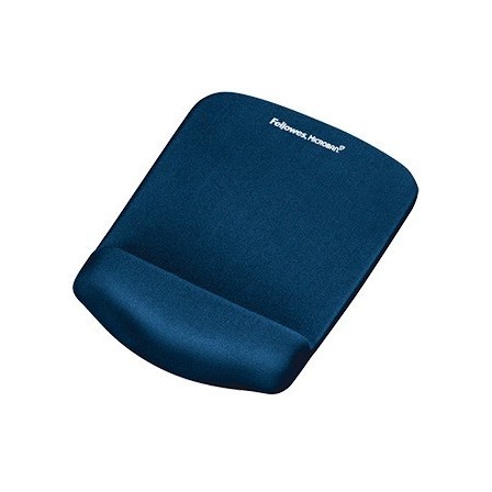 REPOSAMUÑECAS FELLOWES PARA RATON FOAM FUSION PLUSH TOUCH AZUL 25X1...