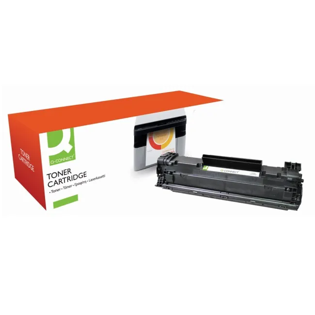 TONER Q-CONNECT COMPATIBLE HP CE285A PARA JET P1102/P1102W/M1212NF ...