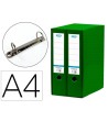 MODULO ELBA 2 ARCHIVADORES DE PALANCA DIN A4 CON RADO 2 ANILLAS VER...