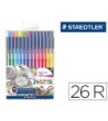 ROTULADORES STAEDTLER TRIPLUS COLOR EDICION JOHANNA BASFORD ESTUCHE...
