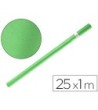 PAPEL KRAFT LIDERPAPEL VERDE ROLLO 25X1 MT