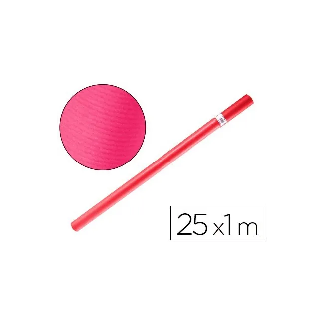 PAPEL KRAFT LIDERPAPEL FUCSIA ROLLO 25X1 MT
