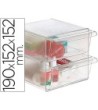 ARCHICUBO ARCHIVO 2000 2 CAJONES ORGANIZADOR MODULAR PLASTICO 190X1...