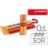 ROTULADOR STABILO PUNTA DE FIBRA POINT 88 ESTUCHE DE 30 UNIDADES SU...