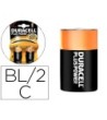 PILA DURACELL RECARGABLE C BLISTER DE 2 UNIDADES