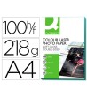 PAPEL Q-CONNECT FOTO GLOSSY DIN A4 PARA FOTOCOPIADORAS E IMPRESORAS...