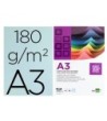 CARTULINA LIDERPAPEL A3 180G/M2 CELESTE PAQUETE DE 100