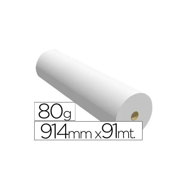 PAPEL REPROGRAFIA PARA PLOTTER NAVIGATOR 914MMX91MT 80GR IMPRESION ...