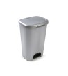 PAPELERA CONTENEDOR PLASTICFORTE PLASTICO CON TAPADERA Y PEDAL 50 L...
