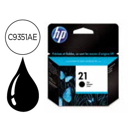 INK-JET HP N.21 NEGRO -5ML- DJ 3920/3940/D2360/F380 PSC 1410
