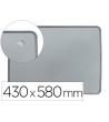 PIZARRA NOBO MAGNETICA PARA EL HOGAR ACERO MARCO SLIM PLATA 430X580 MM