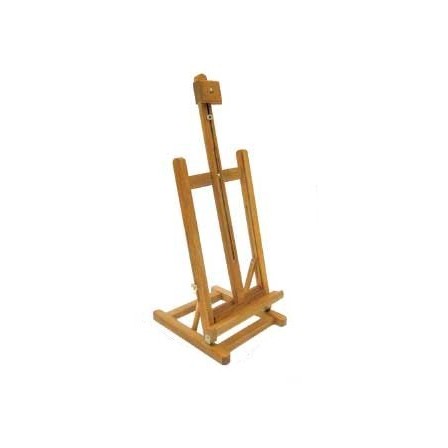 CABALLETE PINTOR ARTIST ESTUDIO SOBREMESA DE MADERA 28X32X74 CM