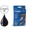 INK-JET BROTHER LC-1100BK NEGRO ALTA CAPACIDAD 900 PAG
