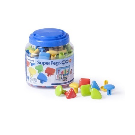 JUEGO MINILAND SUPER PEGS 128 PIEZAS