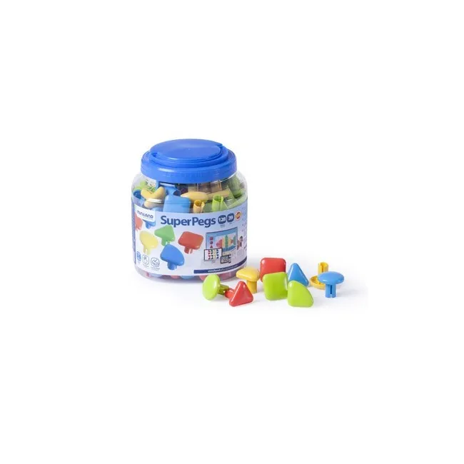 JUEGO MINILAND SUPER PEGS 128 PIEZAS