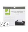 HOJAS LUBRICANTES Y AFILADORAS Q-CONNECT PARA DESTRUCTORA PAQUETE D...