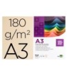 CARTULINA LIDERPAPEL A3 180G/M2 CREMA PAQUETE DE 100