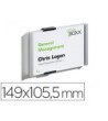 IDENTIFICADOR PORTANOMBRE DURABLE ALUMINIO PLACA ACRILICA ANTIRREFL...