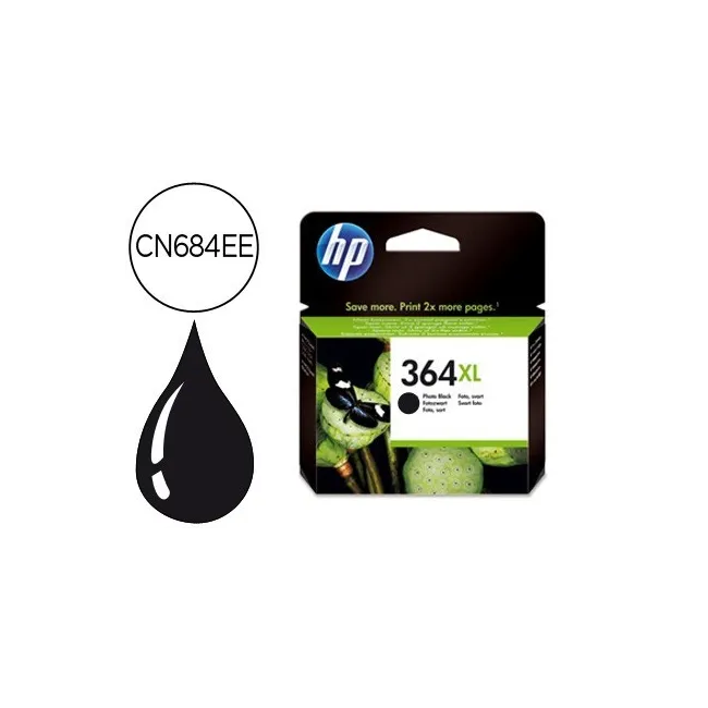 INK-JET HP 364XL NEGRO PHOTOSMART PREMIUM - C309A / SERIES C5300 / ...
