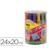 PURPURINA PEGAMENTO UHU GLITTER GLUE MIX BOTE 24 UNIDADES COLORES S...