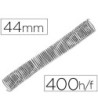 ESPIRAL METALICO Q-CONNECT 64 5:1 44MM 1,2MM CAJA DE 25 UNIDADES