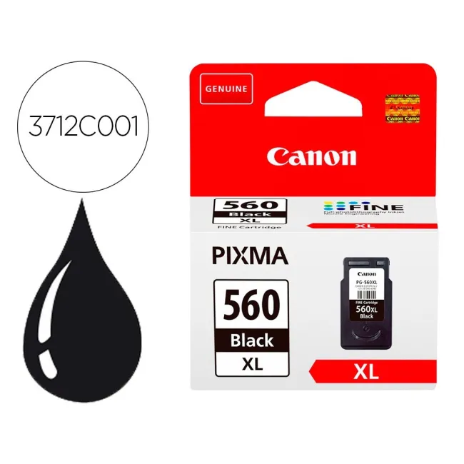 INK-JET CANON 560 XL PIXMA TS5350 / TS5351 / TS5352 / TS5353 NEGRO ...