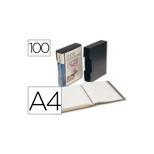 CARPETA LIDERPAPEL PERSONALIZA 37865 100 FUNDAS POLIPROPILENODIN A4...