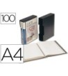 CARPETA LIDERPAPEL PERSONALIZA 37865 100 FUNDAS POLIPROPILENODIN A4...
