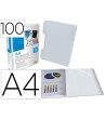 CARPETA LIDERPAPEL PERSONALIZA 100 FUNDAS POLIPROPILENODIN A4 TRANS...