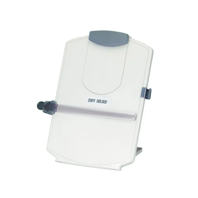 ATRIL PARA ORDENADOR DE SOBREMESA Q-CONNECT -BASE REGULABLE DE PLAS...