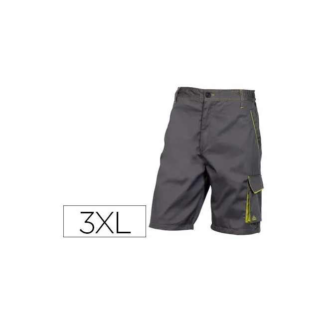 PANTALON DE TRABAJO DELTAPLUS BERMUDA CINTURA AJUSTABLE 5 BOLSILLO ...