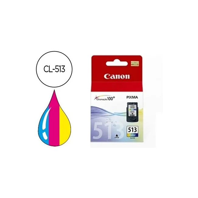 INK-JET CANON CL-513 COLOR PIXMA MP240/260/480 ALTA CAPACIDAD