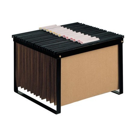 SOPORTE PARA CARPETAS COLGANTE Q-CONNECT NEGRO BASTIDOR DE SOBREMES...