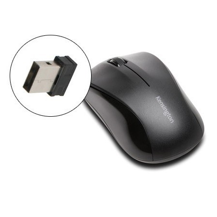 RATON KENSINGTON VALUMOUSE INALAMBRICO 1000 DPI RECEPTOR USB 2,4 GH...