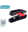 GRAPADORA RAPID SO30C PLASTICO NEGRO/ROJO CAPACIDAD 30 HOJAS USA GR...