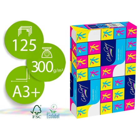 PAPEL FOTOCOPIADORA COLOR COPY MATE DIN A3+ 300 GRAMOS PAQUETE 125 ...