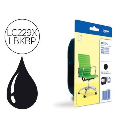 INK-JET BROTHER LC229XLBK MFC-J5320DW / 5620DW / 5625DW / 5720 DW N...