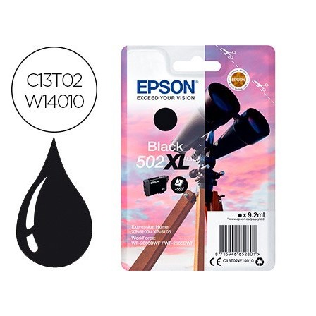 INK-JET EPSON 502 XL EXPRESSION HOME XP 5100 / 5105 WORKFORCE WF 28...