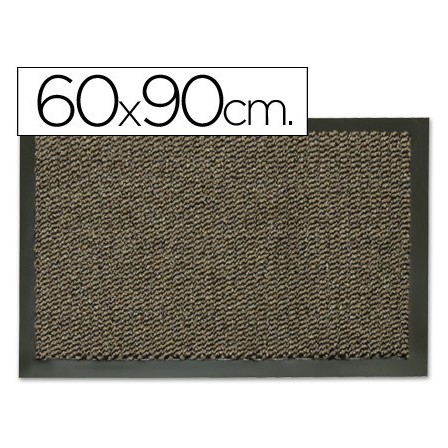 ALFOMBRA FAST-PAPERFLOW ANTIPOLVO GRIS BASIC 60X90 CM