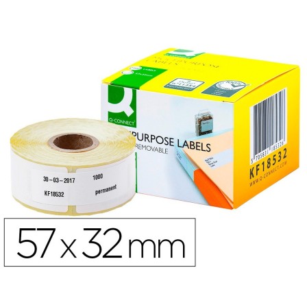 ETIQUETA ADHESIVA REMOVIBLE Q-CONNECT KF18532 COMPATIBLE DYMO 11354...