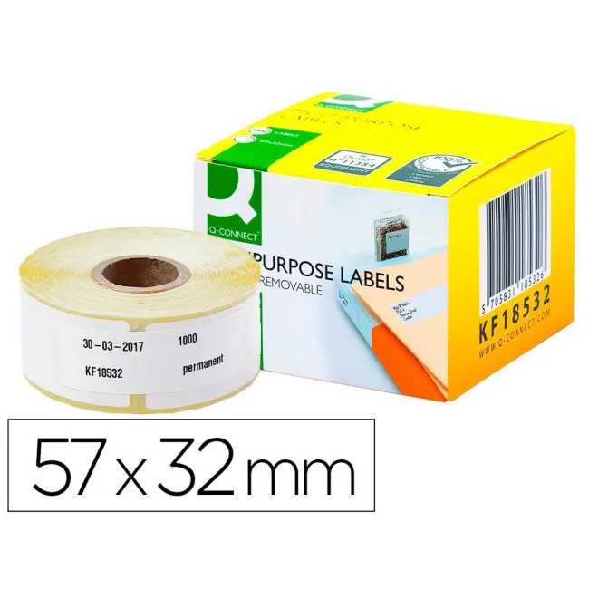 ETIQUETA ADHESIVA REMOVIBLE Q-CONNECT KF18532 COMPATIBLE DYMO 11354...
