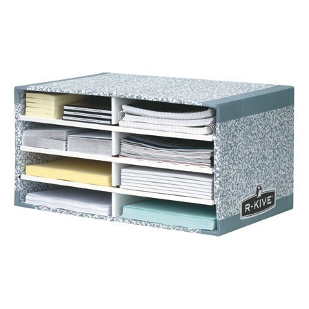 MODULO CLASIFICADOR CARTON FELLOWES CON 8 COMPARTIMENTOS 490X310X260MM