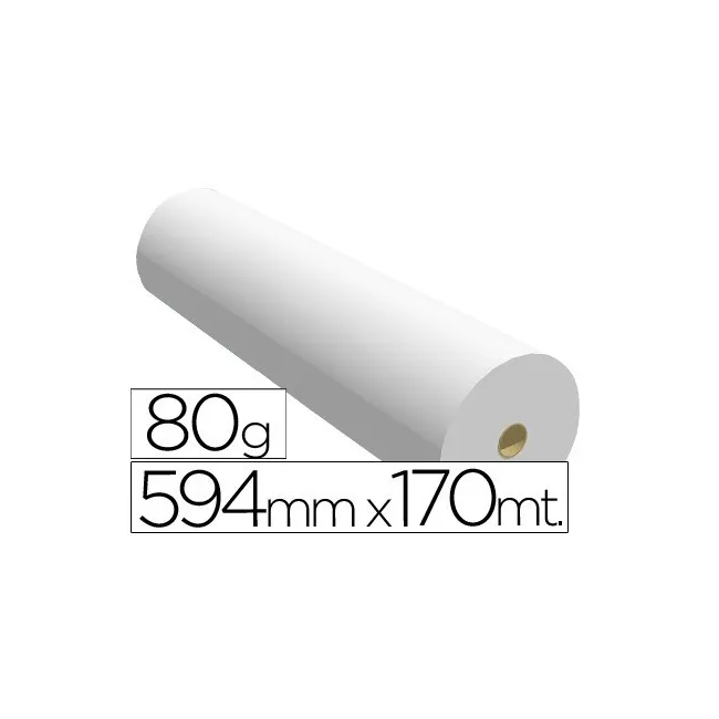 PAPEL REPROGRAFIA PPC PARA PLANOS 594X170MT 80GR
