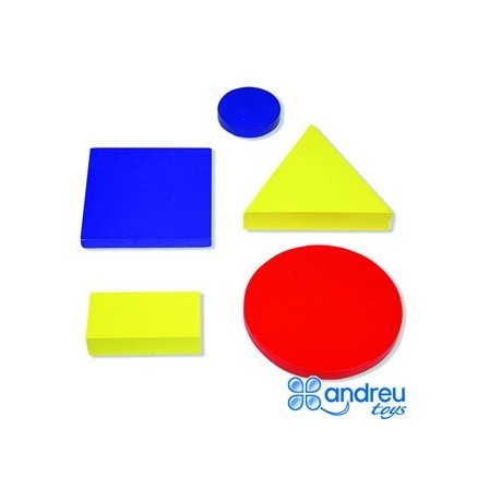 JUEGO AMBITOYS FIGURAS GEOMETRICAS MADERA 48 PIEZAS 24,5X15X8 CM