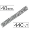 ESPIRAL METALICO Q-CONNECT 64 5:1 48MM 1,2MM CAJA DE 25 UNIDADES