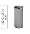PARAGUERO METALICO SIE 301 GRIS MEDIDA 50X21,5 -AROS CROMO