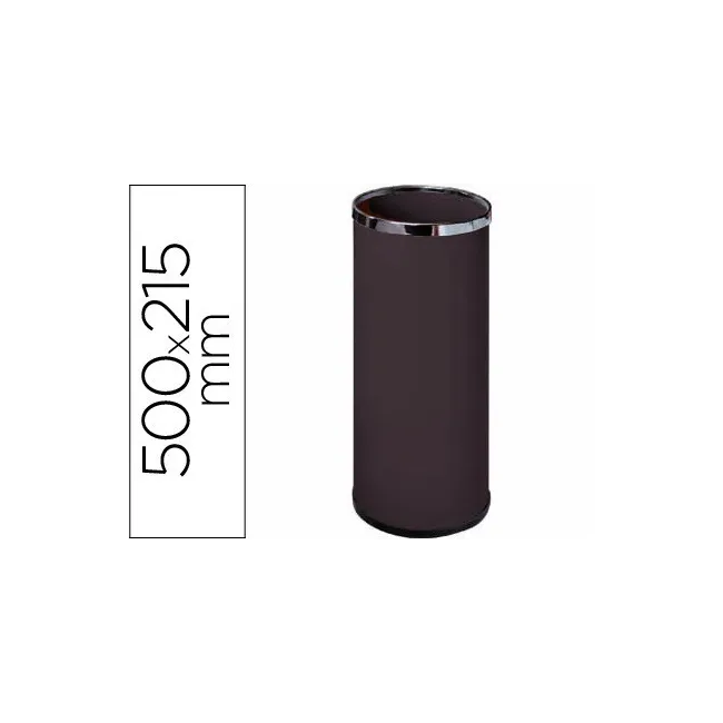 PARAGUERO METALICO SIE 301 NEGRO MEDIDA 50X21,5 -AROS CROMO