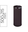 PARAGUERO METALICO SIE 301 NEGRO MEDIDA 50X21,5 -AROS CROMO