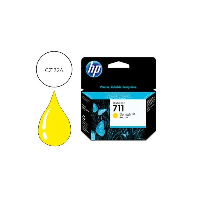 INK-JET HP N.711 AMARILLO 29 ML DESIGNJET T120 / T520