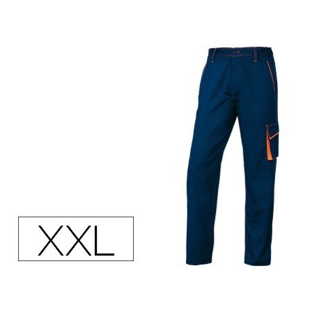 PANTALON DE TRABAJO DELTAPLUS CINTURA AJUSTABLE 5 BOLSILLOS COLOR A...